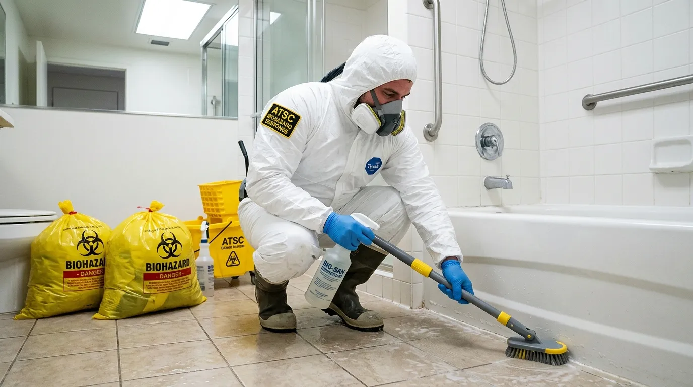 Decontamination equipment deployed for Blood Cleanup in Independence